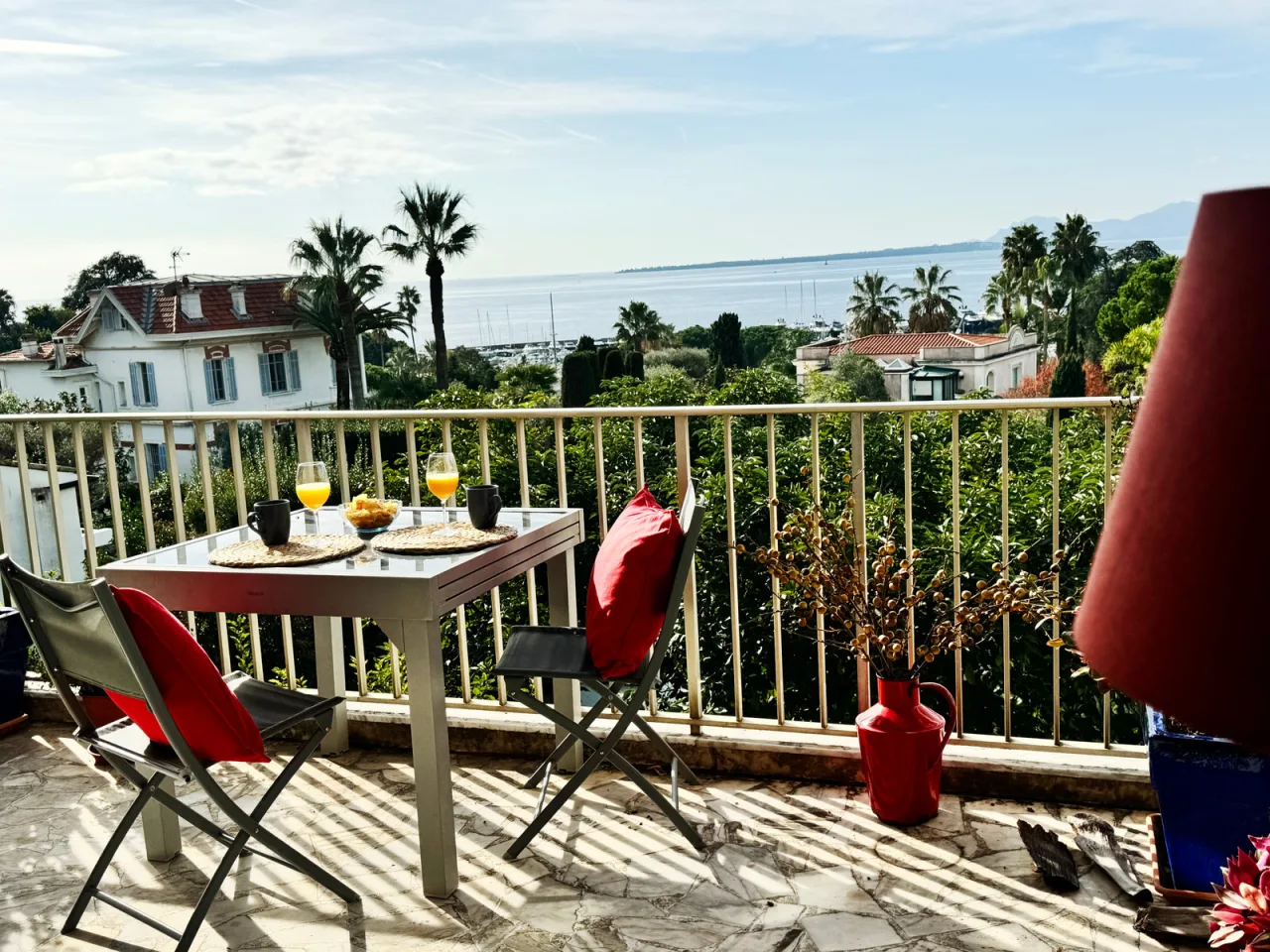 3 soverom Cap Antibes: nydelig utsikt!