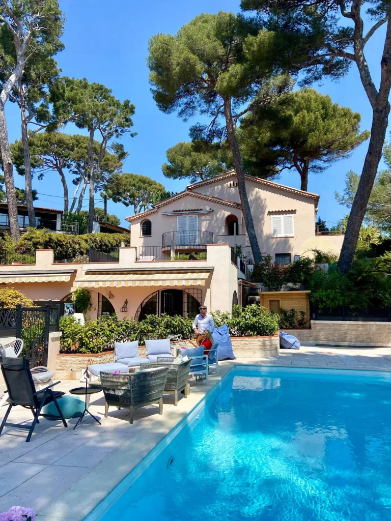 Cap Antibes med basseng
