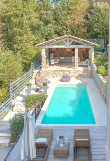 Flott barnevennlig villa i Biot