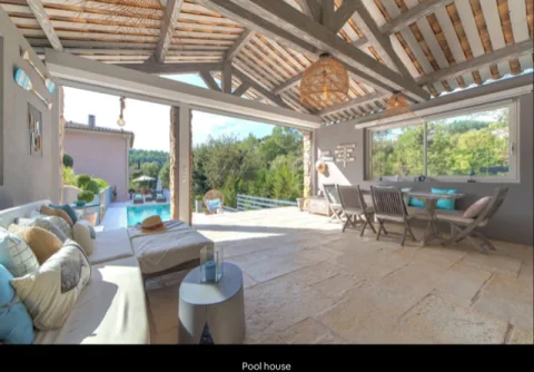 Flott barnevennlig villa i Biot