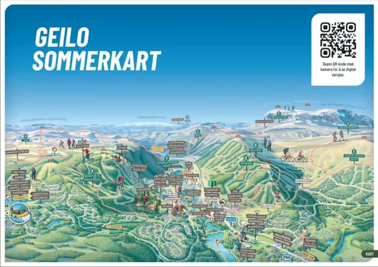 Geilo sentrum: leilighet 4 pers