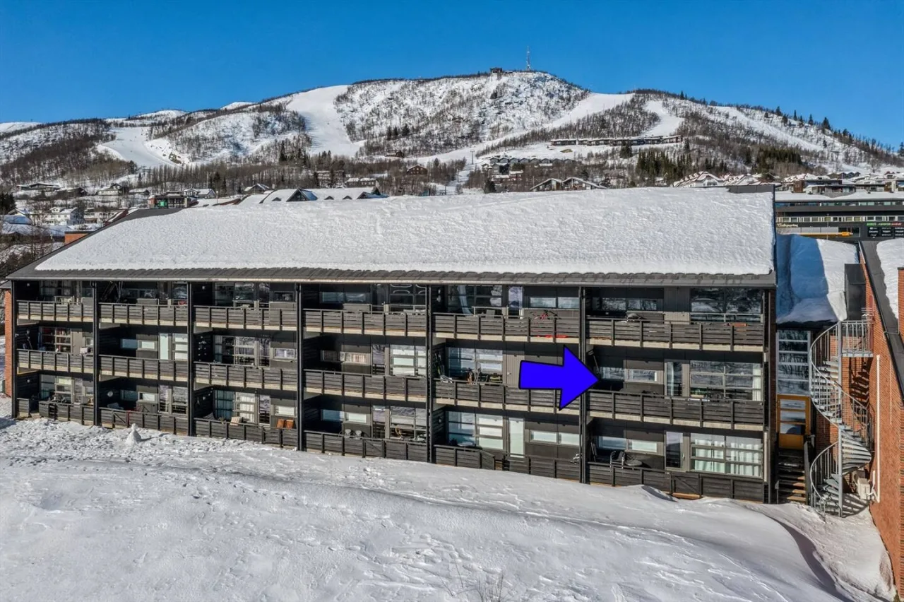 Geilo sentrum: leilighet 4 pers