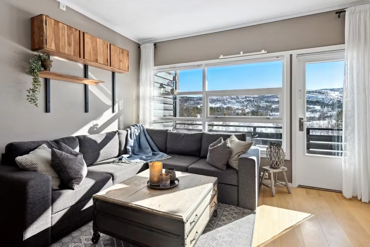 Geilo sentrum: leilighet 4 pers